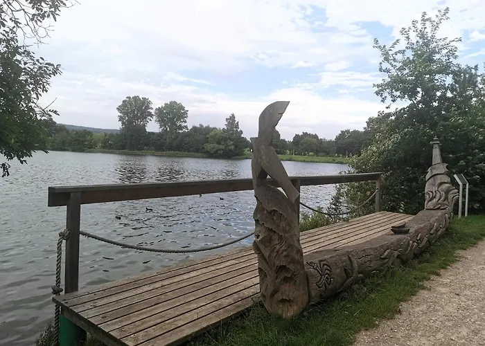 Appartement Bohnapartments Juwel Am See, Mitten In Der - Parkplatz - Kamin - Wlan - Naehe Erfurt